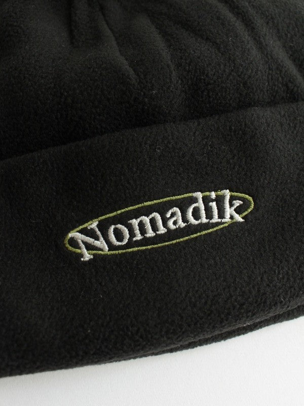 25/26モデル FLEECE BEANIE #BLACK｜NOMADIK