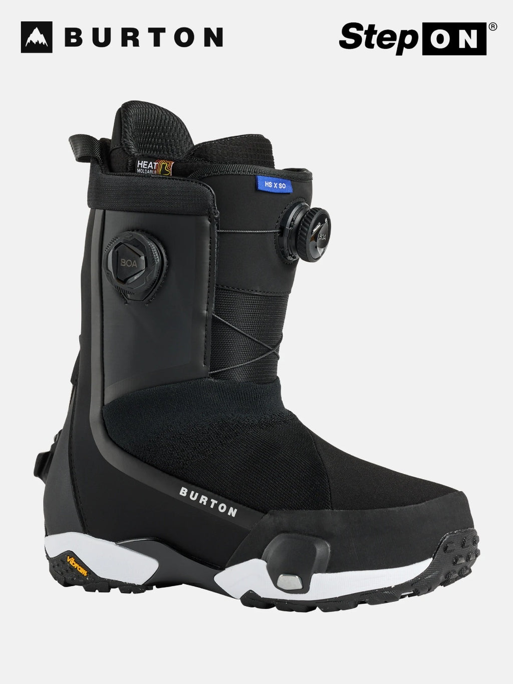 25/26モデル Men's Highshot X Step On Wide Snowboard Boot #BLACK [302961]｜BURTON【W_10】
