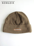 25/26モデル FLEECE BEANIE #BROWN｜NOMADIK【W_20】