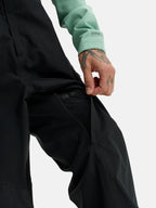 25/26モデル Men's Reserve 2L Relaxed Bib Pants #TRUE BLACK [302691]｜BURTON