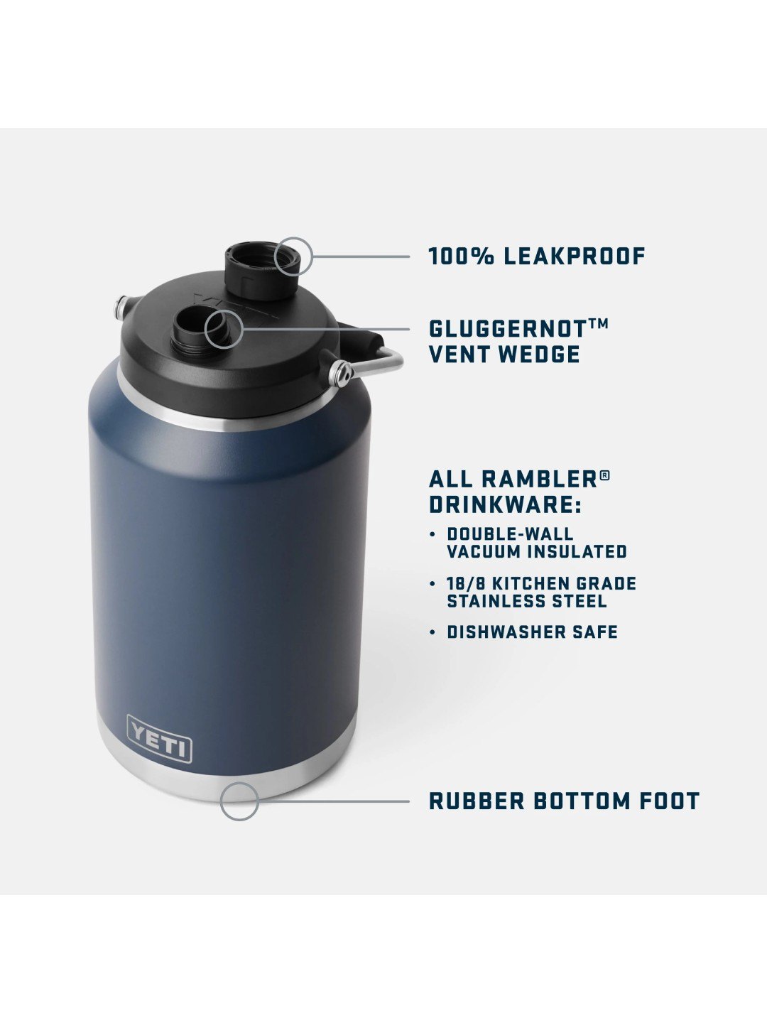 1G JUG 2.0 #BLACK [21071501995]｜YETI