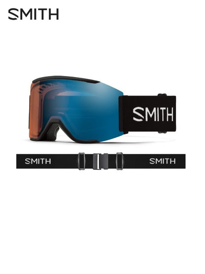 24/25モデル SQUAD MAG #Black / CP PRO PHOTOCHROMIC BLUE MIRROR / CP STORM AMBER [01027504]｜SMITH