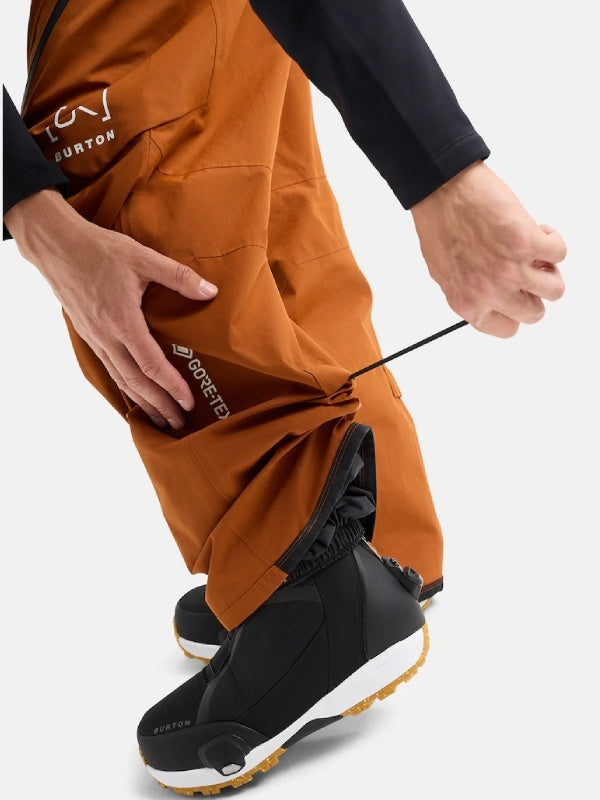 25/26モデル Men's [ak] Cyclic GORE-TEX 2L Bib Pants #CHESTNUT BROWN [220601]｜BURTON