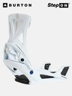 25/26モデル Men's Step On Genesis Re:Flex Snowboard Bindings #WHITE [229601]｜BURTON