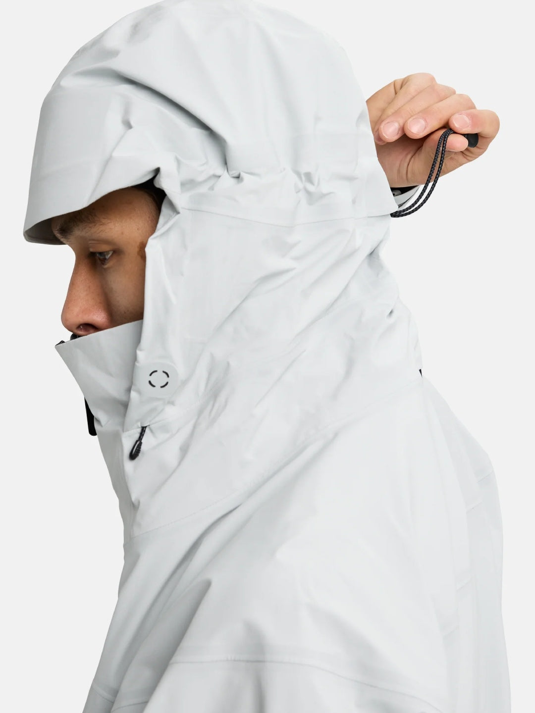 25/26モデル Men's [ak] Hover GORE‑TEX C-Knit 3L Stretch Jacket #GRAY CLOUD [100131]｜BURTON