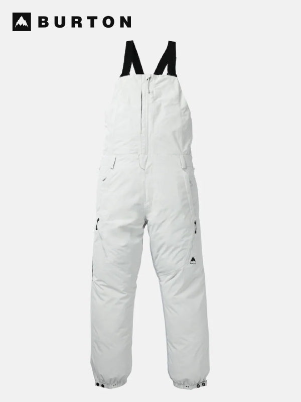 25/26モデル Men's Reserve 2L Relaxed Bib Pants #GRAY CLOUD [302691]｜BURTON