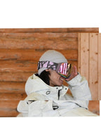 25/26モデル (E)4D MAG XL ( ハードケース＆GGLカバー＆NECK TUBE付属) #DUSK PORTAL / CP EVERYDAY ROSE GOLD MIRROR / CP STORM BLUE SENSOR MIRROR [010276001]｜SMITH