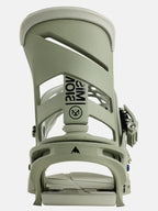 25/26モデル Men's Mission Re:Flex Snowboard Bindings #TALC GREEN [105461]｜BURTON