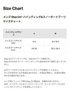 25/26モデル Men's Step On X Re:Flex Snowboard Bindings #Black [222841]｜BURTON