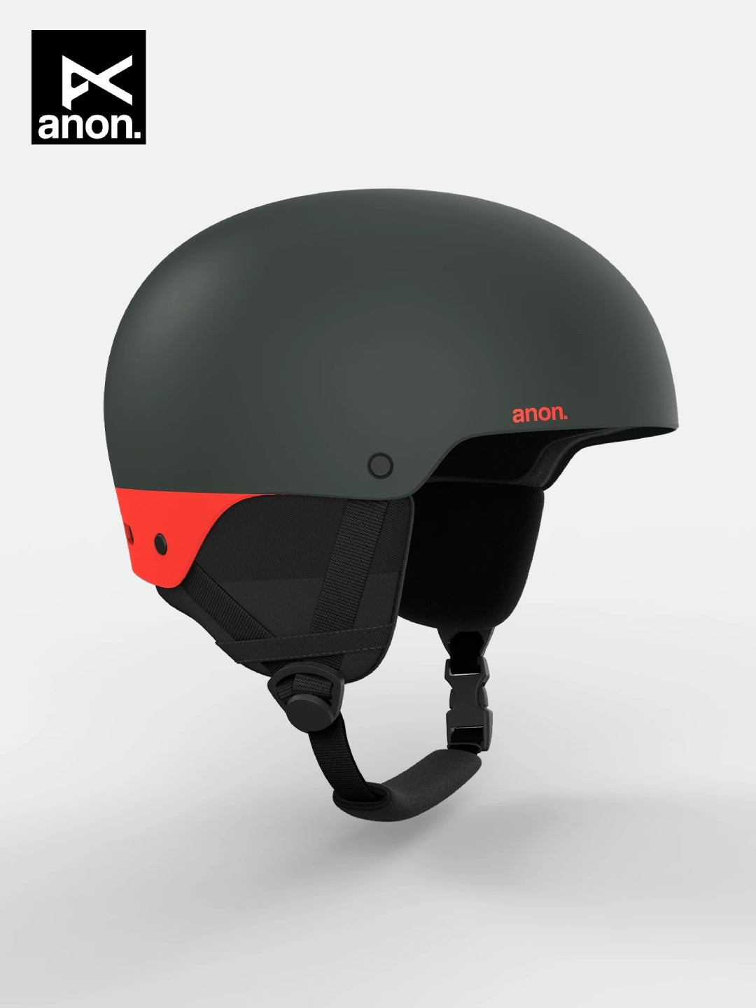 Raider 3 Round Fit Helmet #FIESTA RED [214291]｜ANON