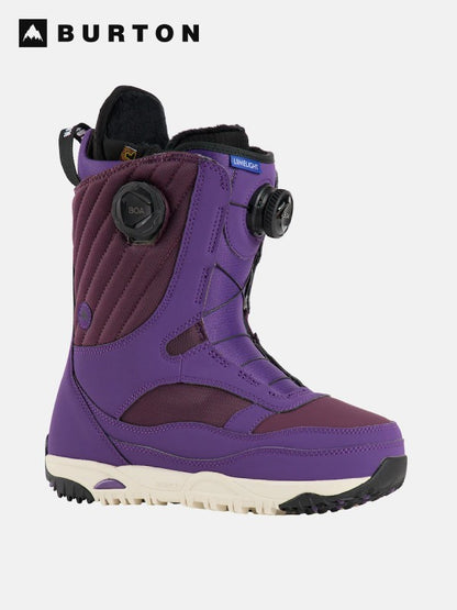 24/25モデル Women's Limelight Boa Wide Snow Board Boots #Imperial Purple [215351]｜BURTON