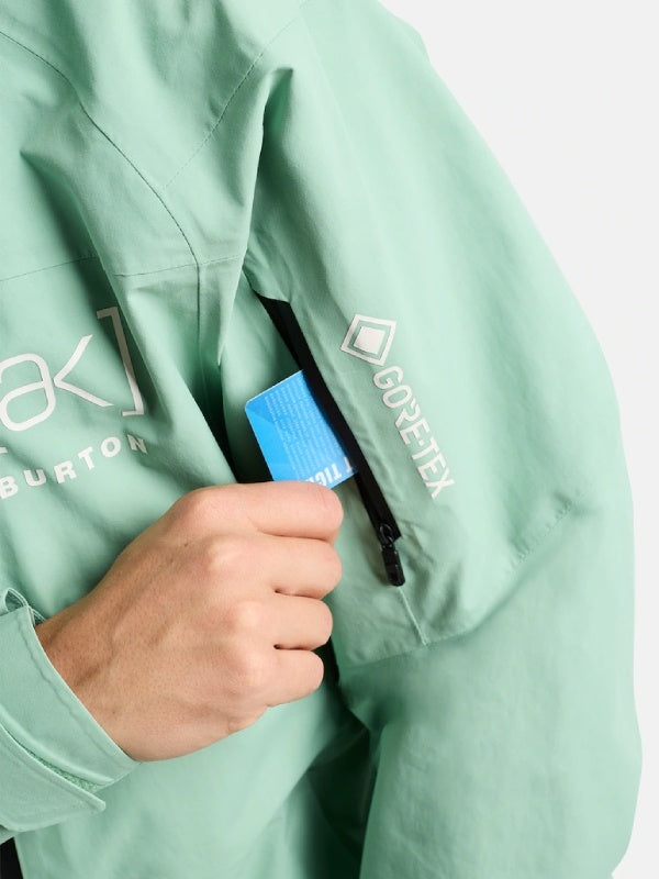25/26モデル Men's [ak] Cyclic GORE‑TEX 2L Jacket #SOFT SAGE [100021]｜BURTON