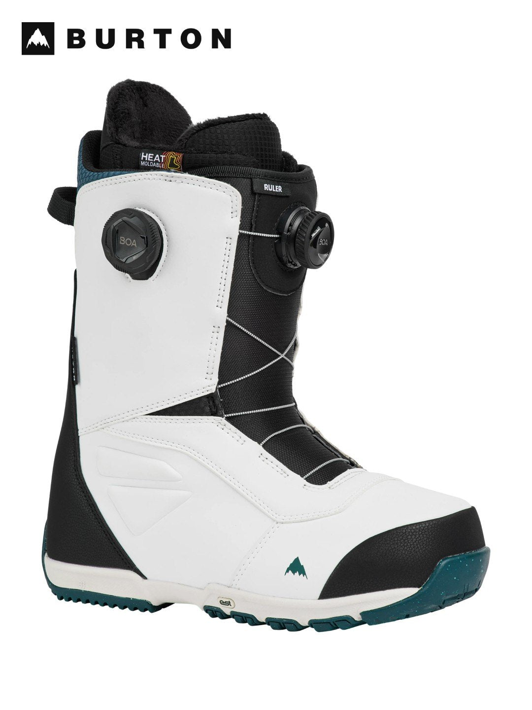 【Men】26/27モデル Men's Ruler BOA Snowboard Boots Wide #WHITE [203171]｜BURTON