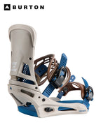 【Men】26/27モデル Men's Malavita Snowboard Bindings #WARM GRAY [311861]｜BURTON