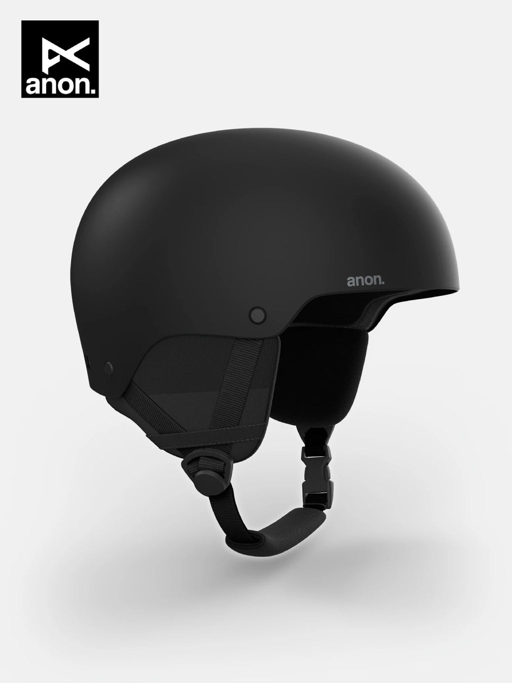 Raider 3 Round Fit Helmet #BLACK [214291]｜ANON