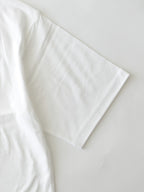 N ロゴ 5.6オンス ビッグシルエット Ｔ #WHITE｜NUT-BUTTER