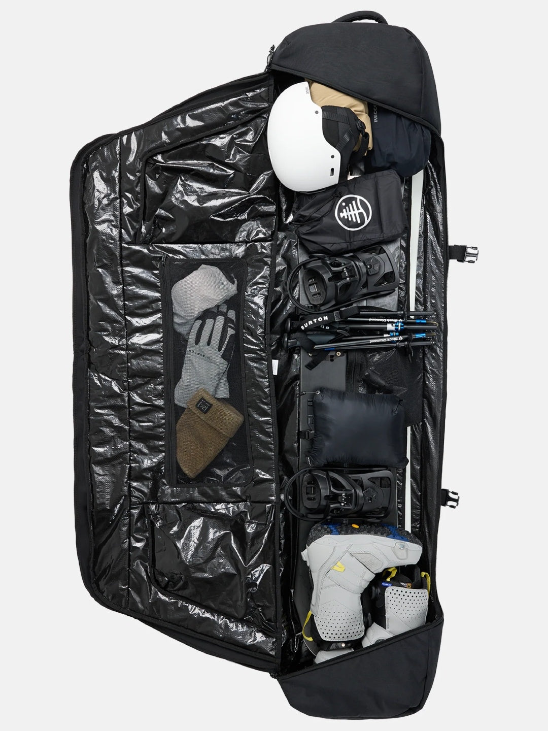 Wheelie Flight Attendant Snowboard Bag #TRUE BLACK [234921]｜BURTON