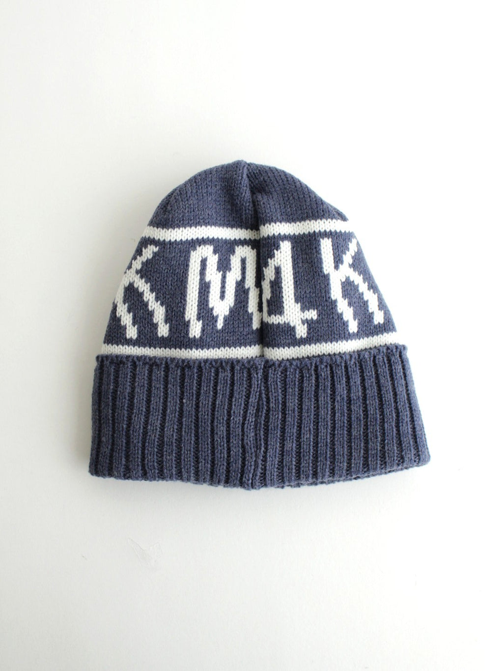 TEAM MANAGER BEANIE #NAVY｜KM4K【W_10】