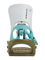 【Men】26/27モデル Men's Step On Genesis Re:Flex Snowboard Bindings #WHITE/DRIED MOSS [229601]｜BURTON