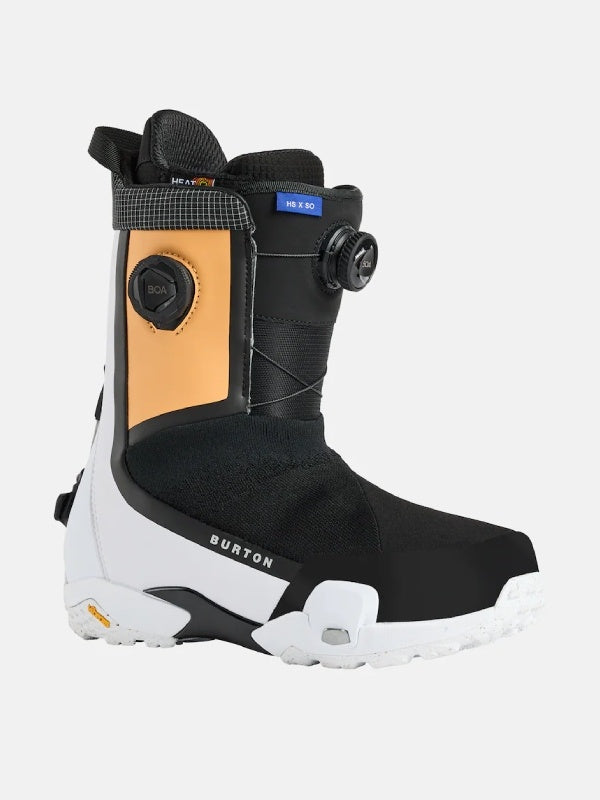 25/26モデル Men's Highshot X Step On Wide Snowboard Boot #ORANGE CREAM/MULTI [302961]｜BURTON