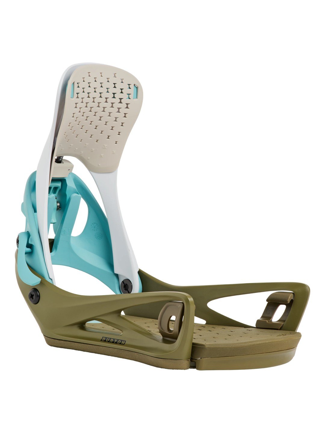 【Men】26/27モデル Men's Step On Genesis Re:Flex Snowboard Bindings #WHITE/DRIED MOSS [229601]｜BURTON