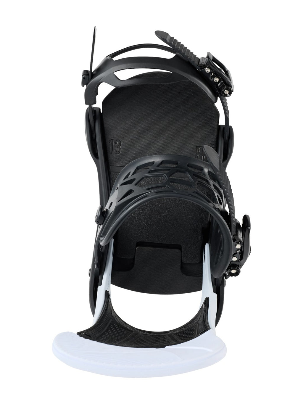 【Men】26/27モデル Men's Malavita Snowboard Bindings #BLACK/WHITE [311861]｜BURTON