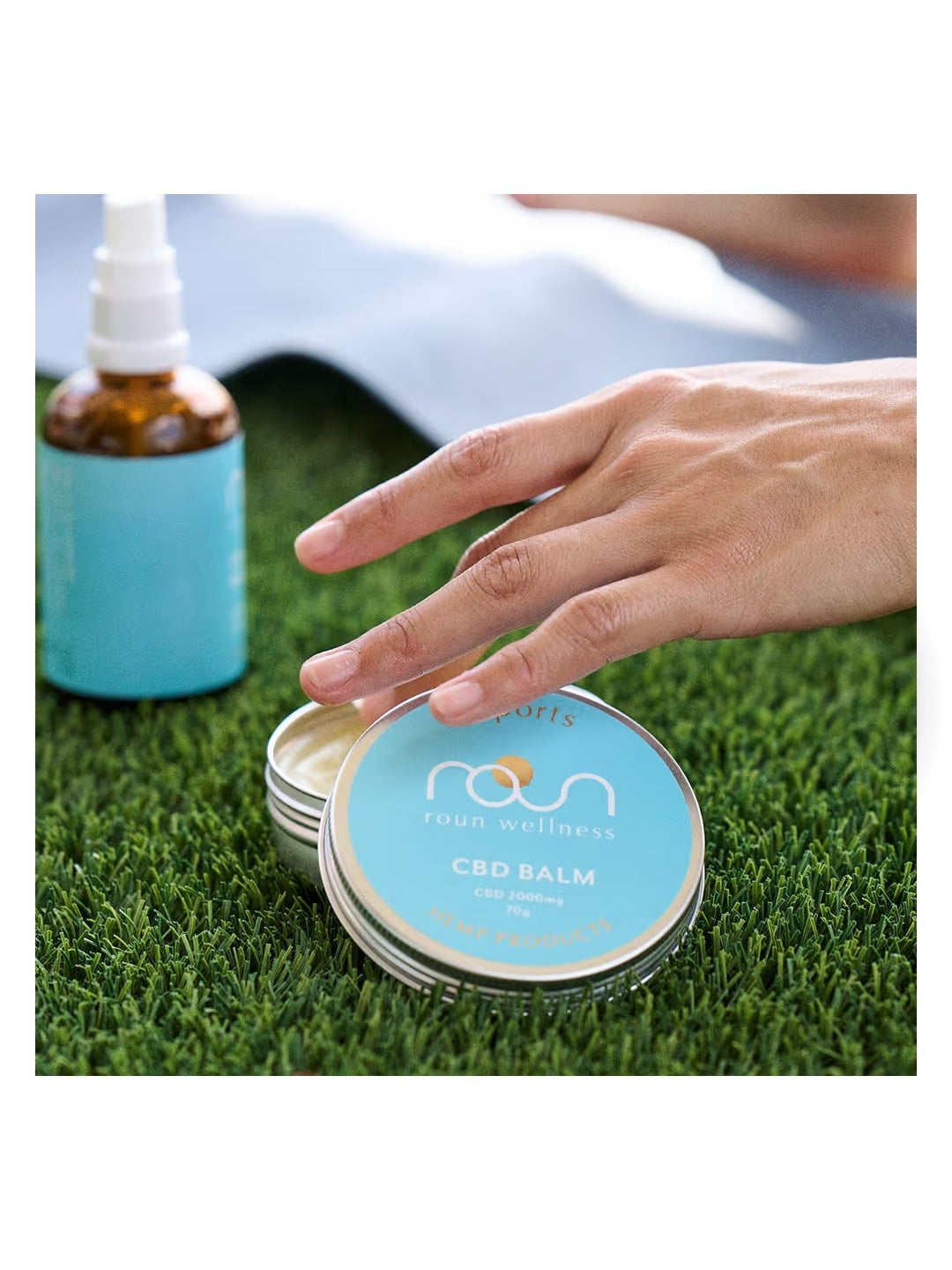 カンナビジオールスポーツバーム 70g [sport-balm-roun]｜roun