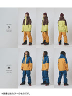 25/26モデル PEEP BIB PANTS STANDARD FIT #NAVY｜unfudge outerwear