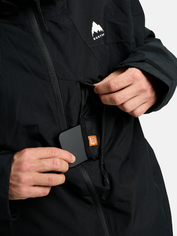 25/26モデル Men's Reserve 2L Jacket #TRUE BLACK [302551]｜BURTON