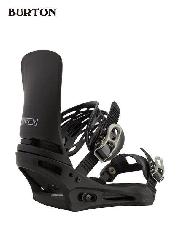 Men's Cartel X Re:Flex Snowboard Bindings #Black [222301]｜BURTON