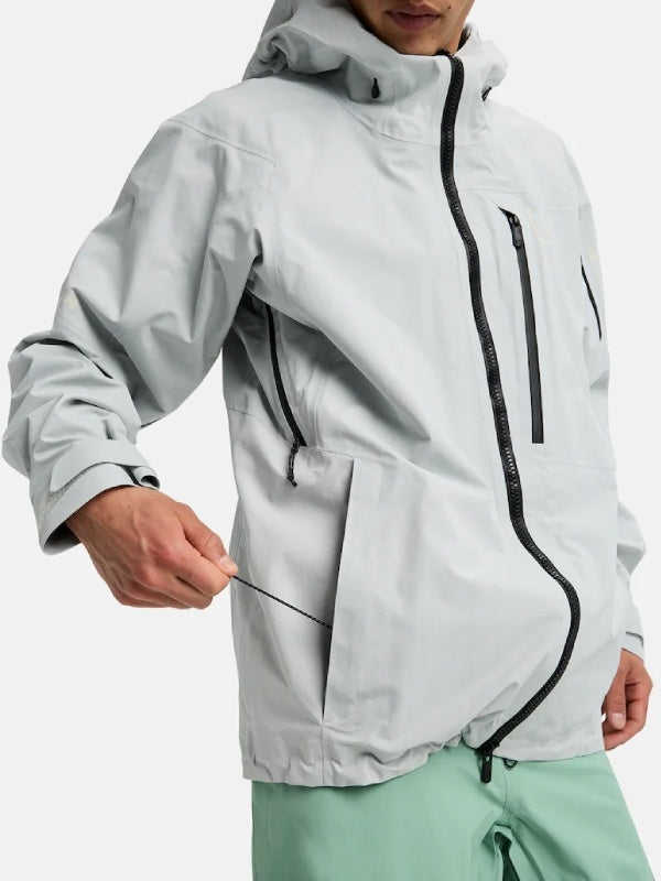 25/26モデル Men's [ak] Cyclic GORE‑TEX 2L Jacket #GRAY CLOUD [100021]｜BURTON