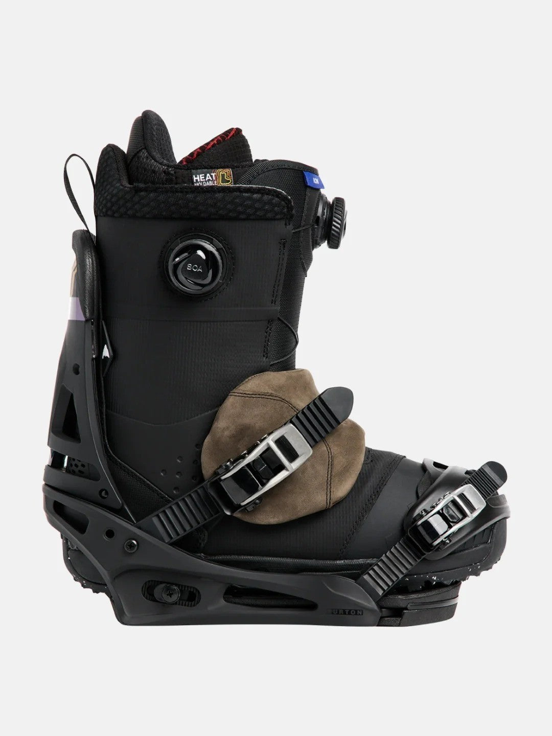 25/26モデル Men's Malavita Re:Flex Snowboard Bindings  #Black  [105491]｜BURTON