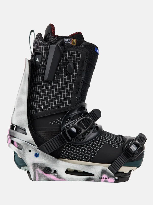 24/25モデル Men's Cartel X Re:Flex Snowboard Bindings #Gray/Pink [222301]｜BURTON