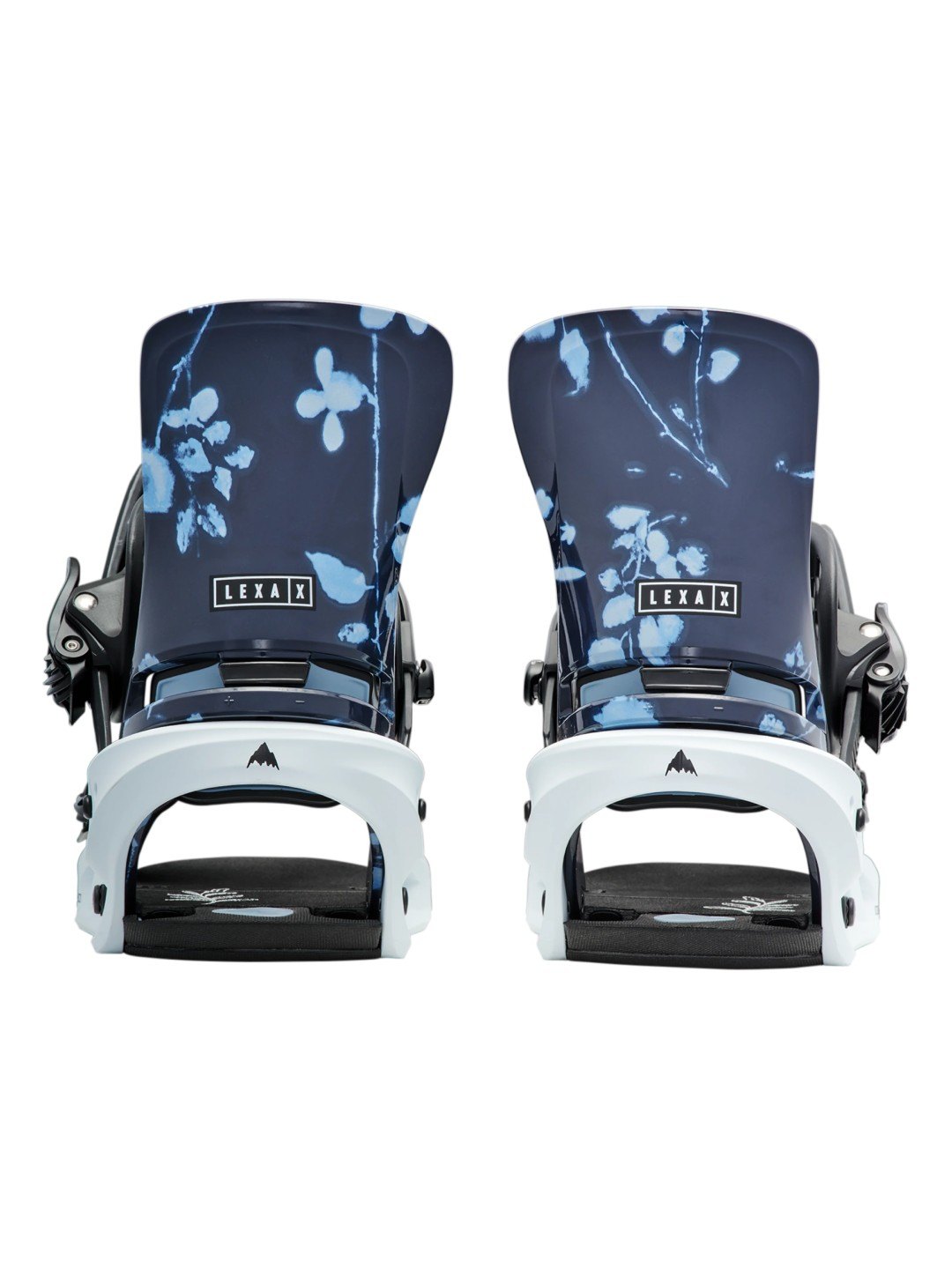 【Women】26/27モデル Women's Lexa X Re:Flex Snowboard Bindings #CYANOTYPE FLORAL/WHITE [222311]｜BURTON