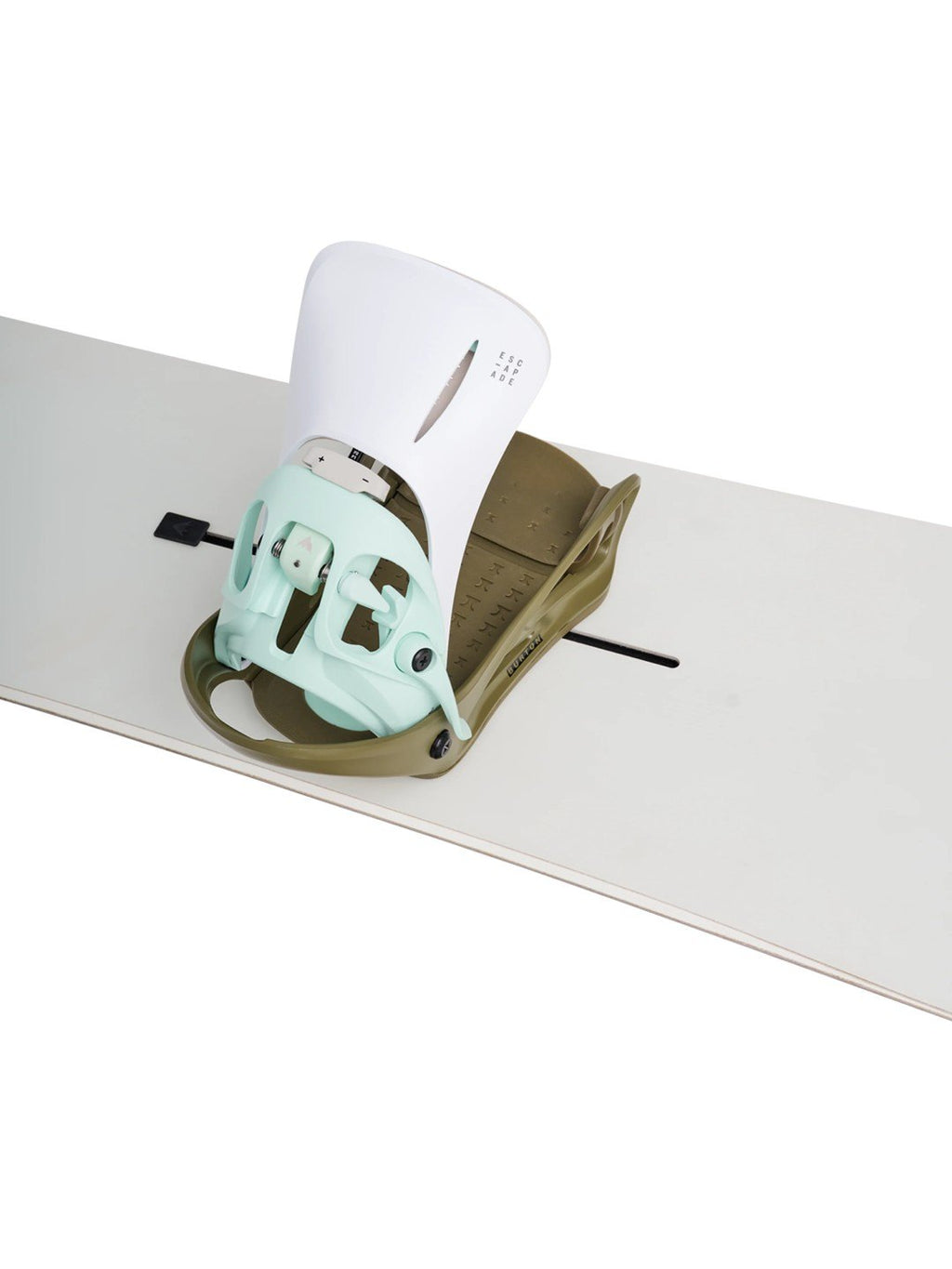 【Women】26/27モデル Women's Step On Escapade Re:Flex Snowboard Bindings #WHITE/DRIED MOSS [228091]｜BURTON