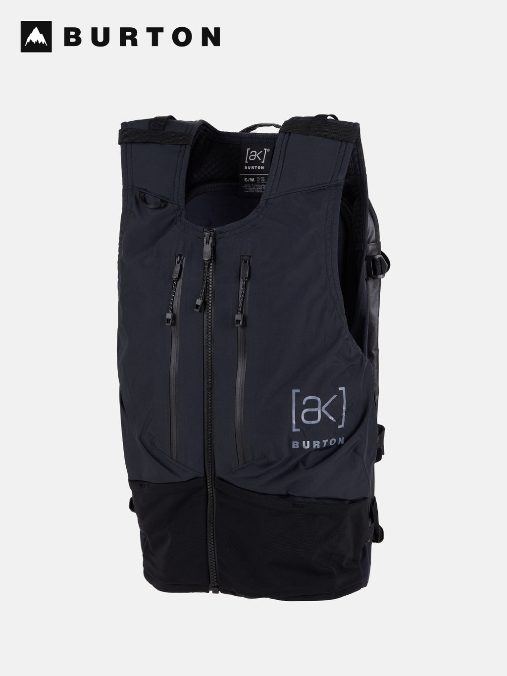 25/26モデル [ak] Dispatcher 13L Vest Pack #TRUE BLACK [239621]｜BURTON