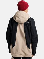 25/26モデル Men's Reserve 2L Relaxed Anorak Jacket #SUMMIT TAUPE/TRUE BLACK [302591]｜BURTON