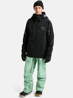 25/26モデル Men's [ak] Hover GORE‑TEX C-Knit 3L Stretch Jacket #TRUE BLACK [100131]｜BURTON