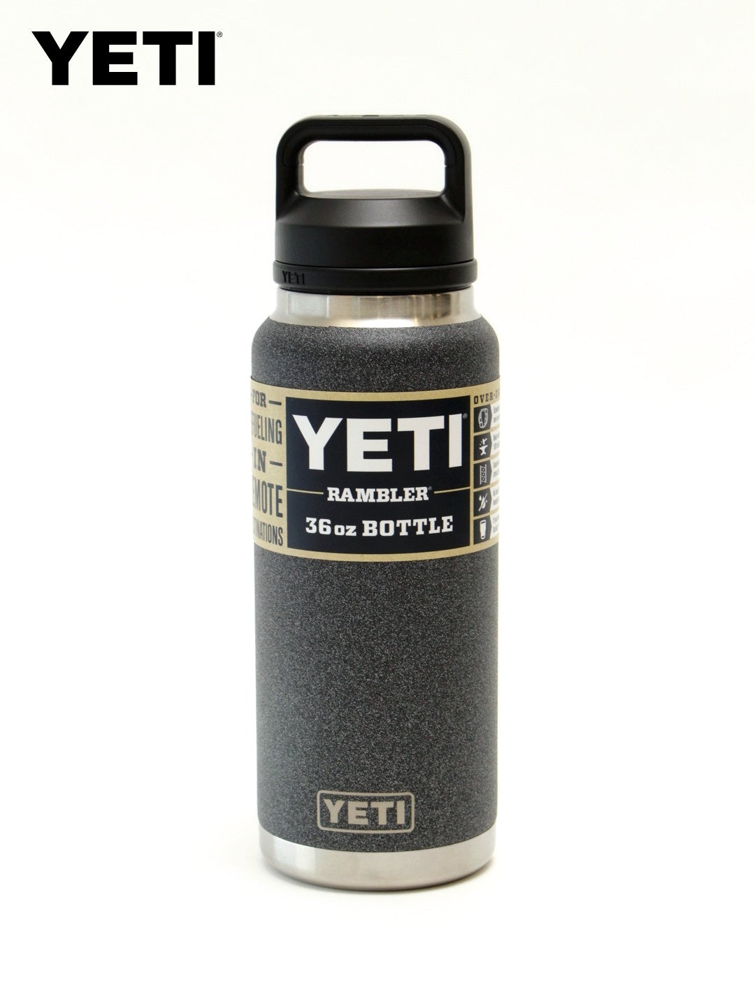 アウトドア YETI イエティ ランブラー 36oz ブラック ストーン