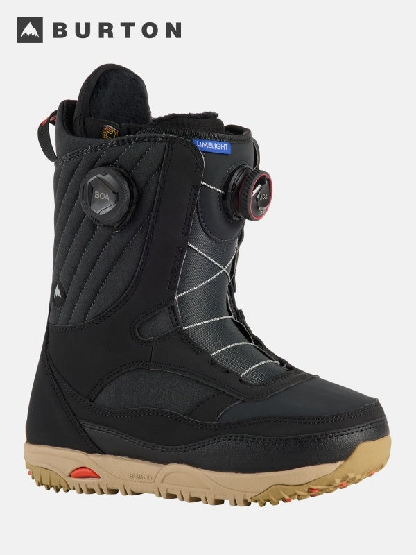 25/26モデル Women's Limelight BOA Wide Snowboard Boots #BLACK [150871]｜BURTON