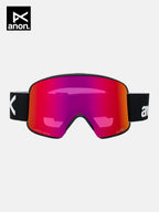 25/26モデル M6 Goggles + Bonus Lens + MFI Face Mask #Black/Perceive Sunny Red [305461]｜ANON