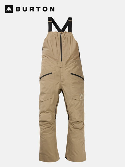 24/25モデル Men's Burton [ak] Freebird GORE-TEX 3L Stretch Bib Pants #Summit Taupe [100241]｜BURTON