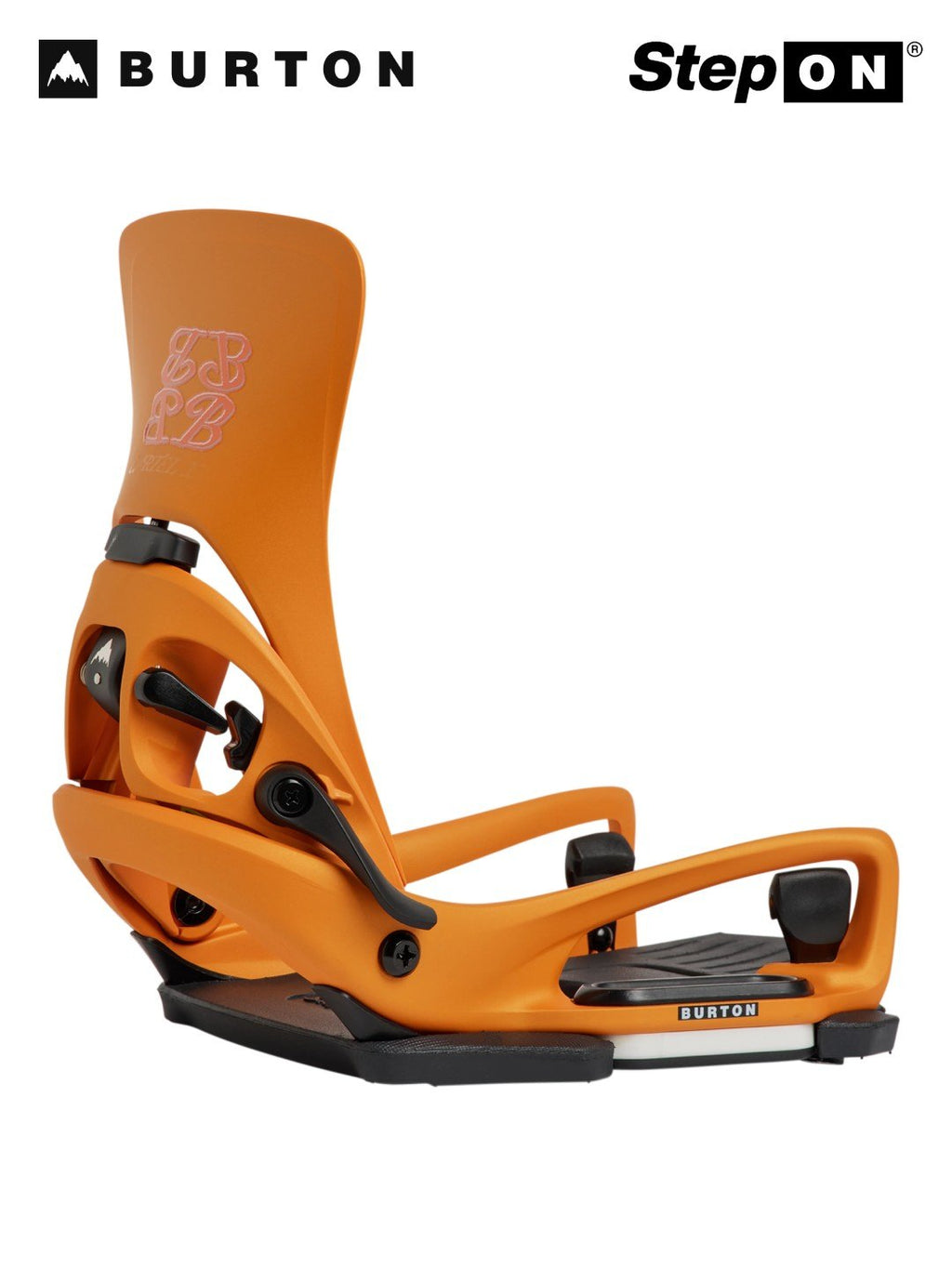【Men】26/27モデル Men's Step On Cartel X EST Snowboard Bindings #GOLDFISH ORANGE [303041]｜BURTON
