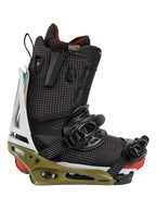 【Men】26/27モデル Men's Genesis Re:Flex Snowboard Bindings #WHITE/DRIED MOSS [105471]｜BURTON