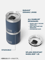 10oz MAGSLIDER LOWBALL2.0 WITH DURASIP #BLACK｜YETI