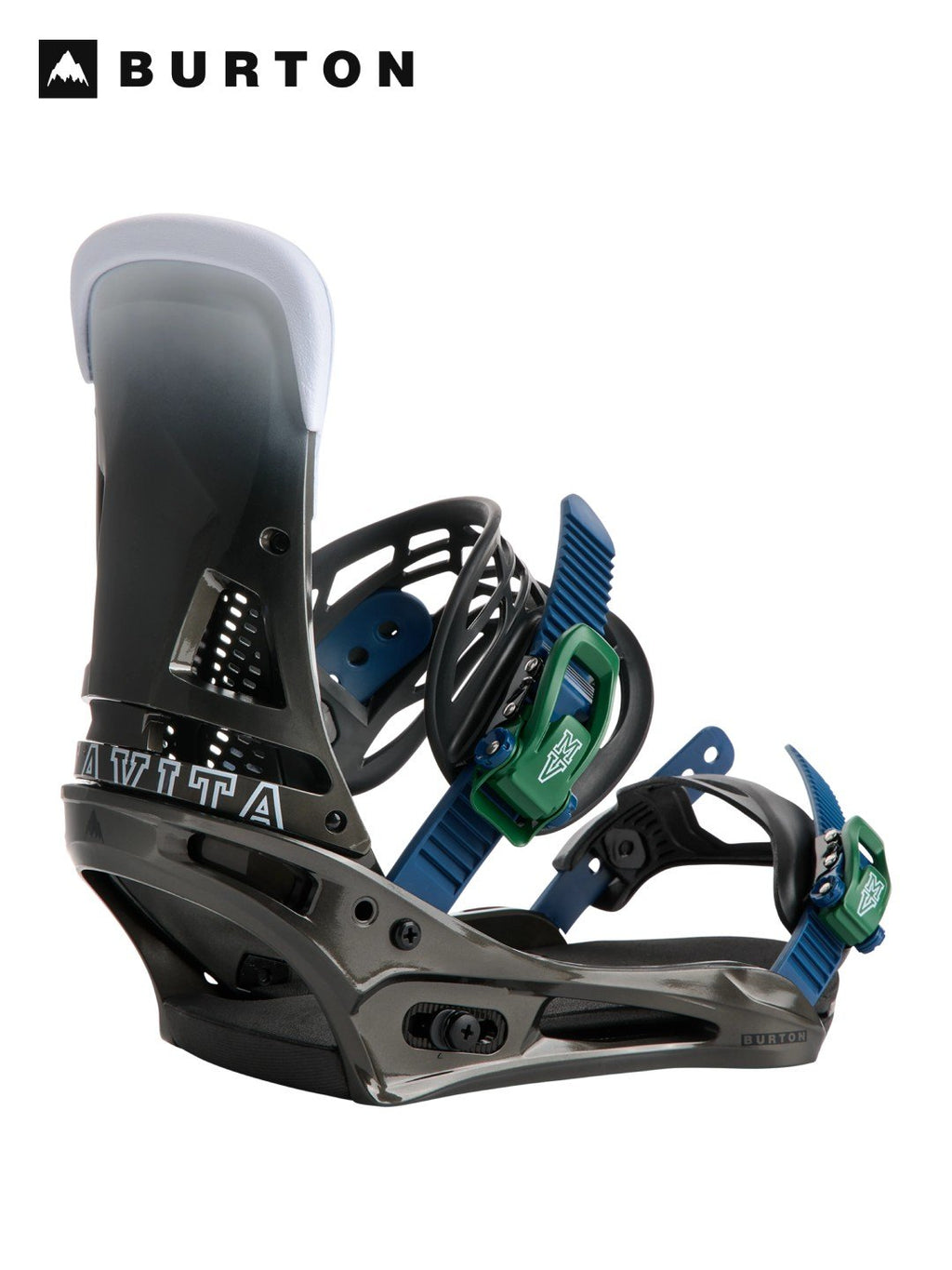 【Men】26/27モデル Men's Malavita Snowboard Bindings #BLACK FADE [311861]｜BURTON