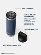 26oz WATER BOTTLE WITH CHUG CAP #BLACK｜YETI