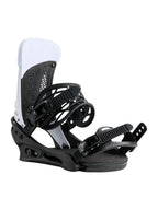 【Men】26/27モデル Men's Malavita Snowboard Bindings #BLACK/WHITE [311861]｜BURTON