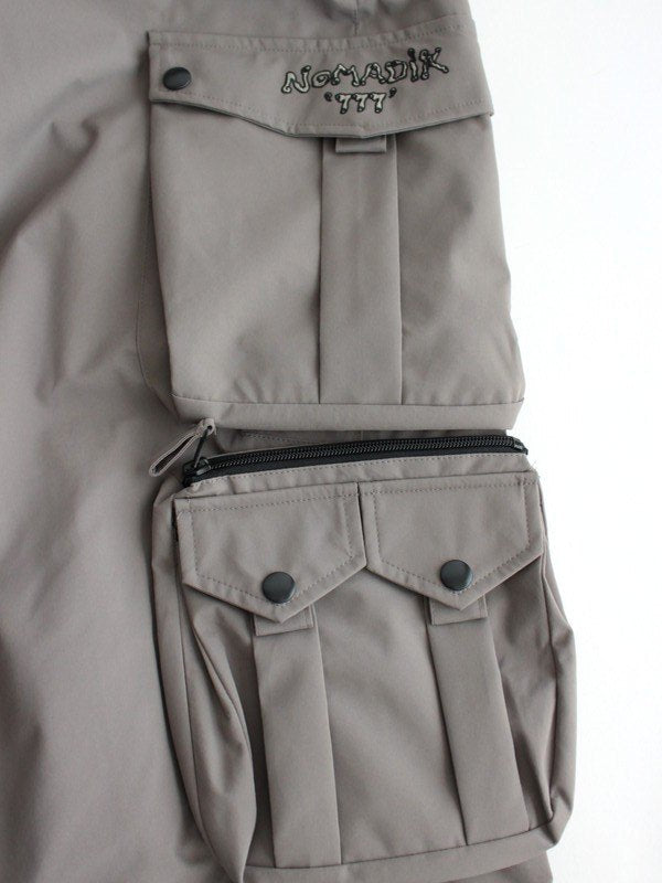 24/25モデル 777 RAY BIB PANT #GRAY｜NOMADIK