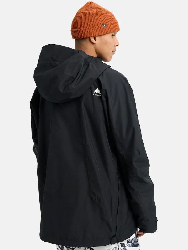25/26モデル Men's Reserve 2L Relaxed Anorak Jacket #TRUE BLACK [302591]｜BURTON